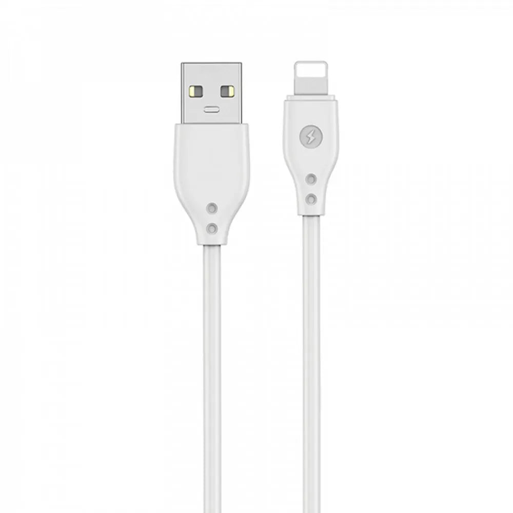 Pioneer Series Lightning Data Cable | 2.4A, 1m, White - MIZO.at