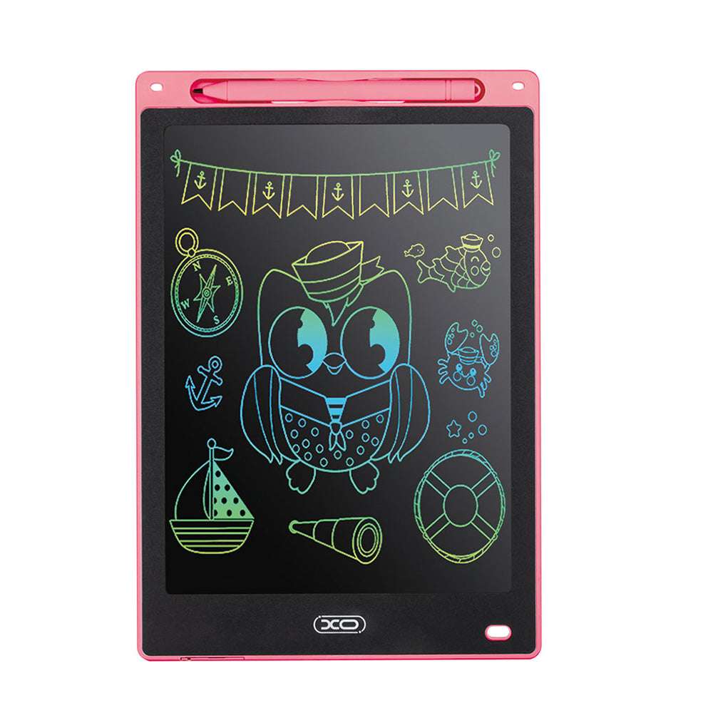 XO LCD Writing Tablet V02 16" | Pink Screen Lock Drawing Pad - MIZO.at