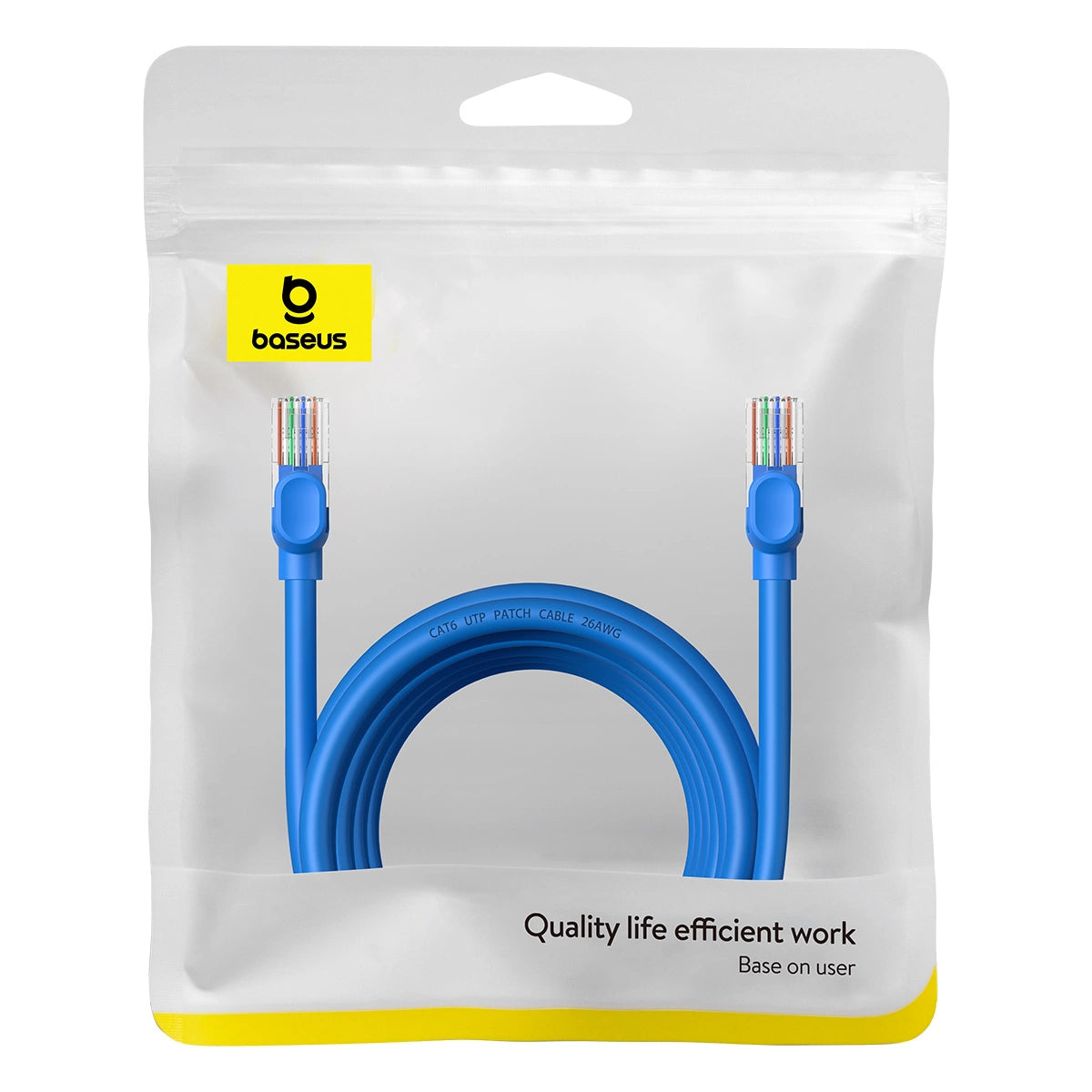 High Speed Cat 6 RJ-45 Ethernet Cable | 5m, Blue - MIZO.at