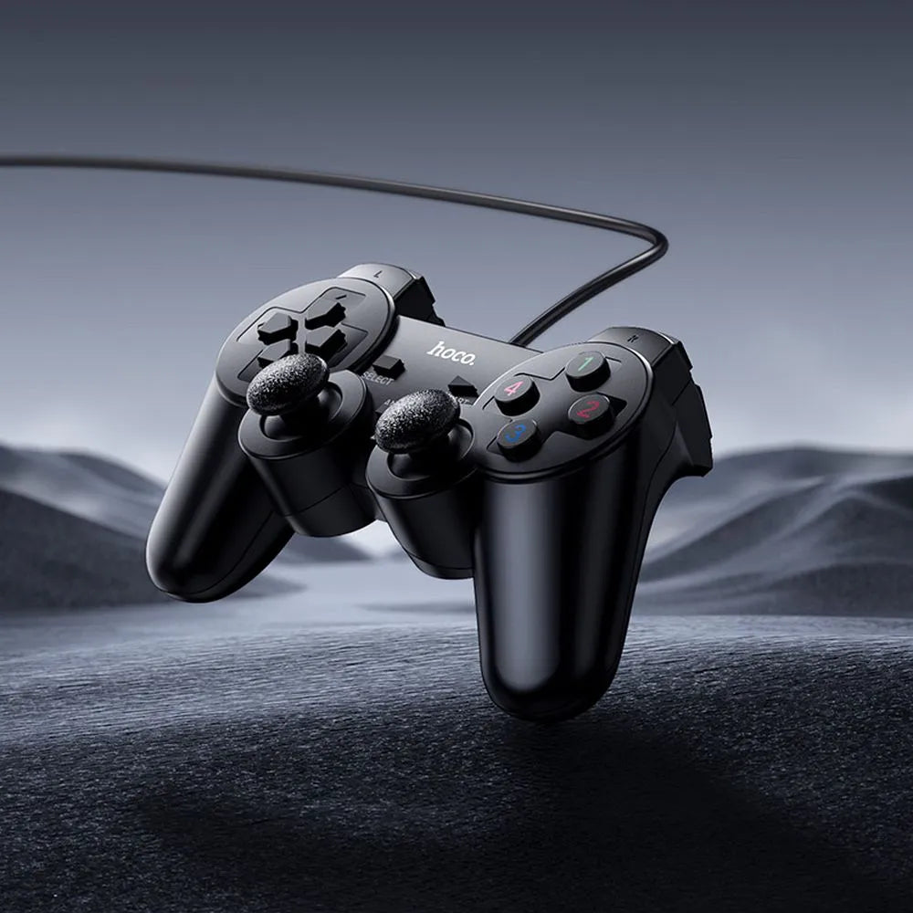 HOCO GA3 Fast Link Wired Gamepad PC Schwarz - MIZO.at