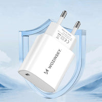 Wozinsky WGWCCW 20W USB-C Wall Charger | Fast Charging, Compact Design - MIZO.at