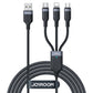Joyroom 3in1 Multikabel 30cm Schwarz Universal - MIZO.at