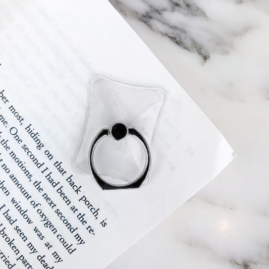 Clear Ring Holder | Transparent Grip for Phones - MIZO.at
