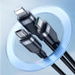 Joyroom 3in1 Multikabel 30cm Schwarz Universal - MIZO.at