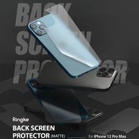 iPhone 12 Pro Max Back Protector | Invisible Defender, Matte Clean - MIZO.at