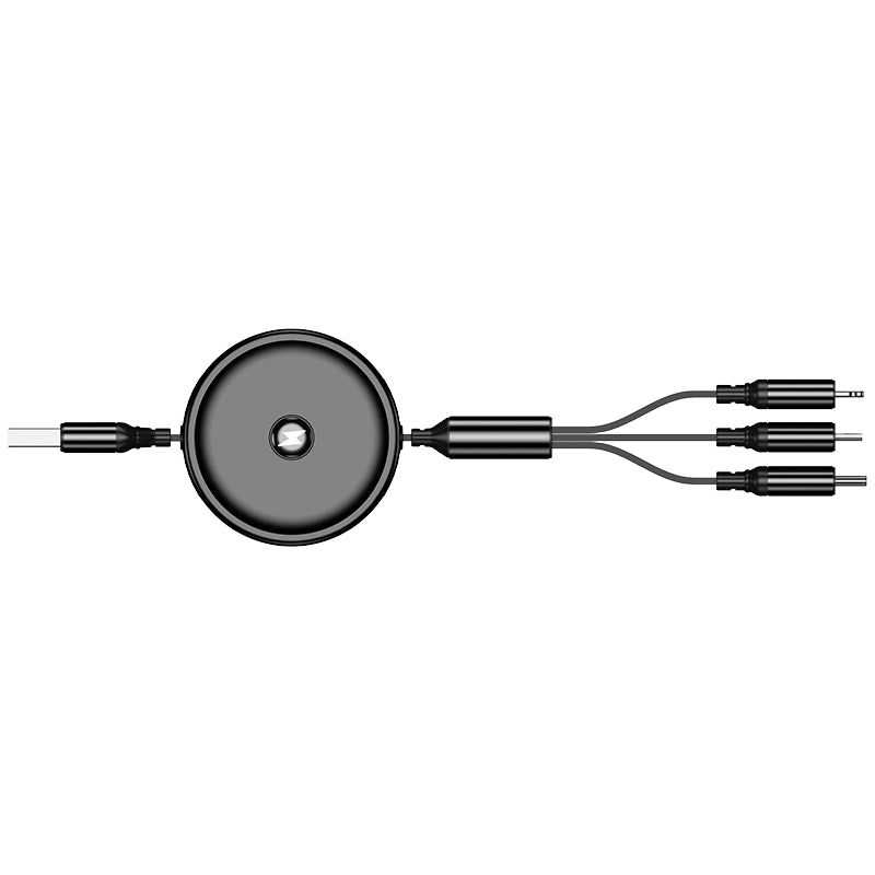 3-in-1 Charging Cable | Jellico B19 Fast Multi USB Cable 1.2M - MIZO.at