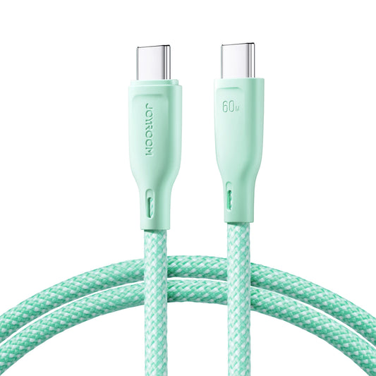 Joyroom 60W USB-C Cable | 1m, Green, Fast Charging & Data Sync - MIZO.at