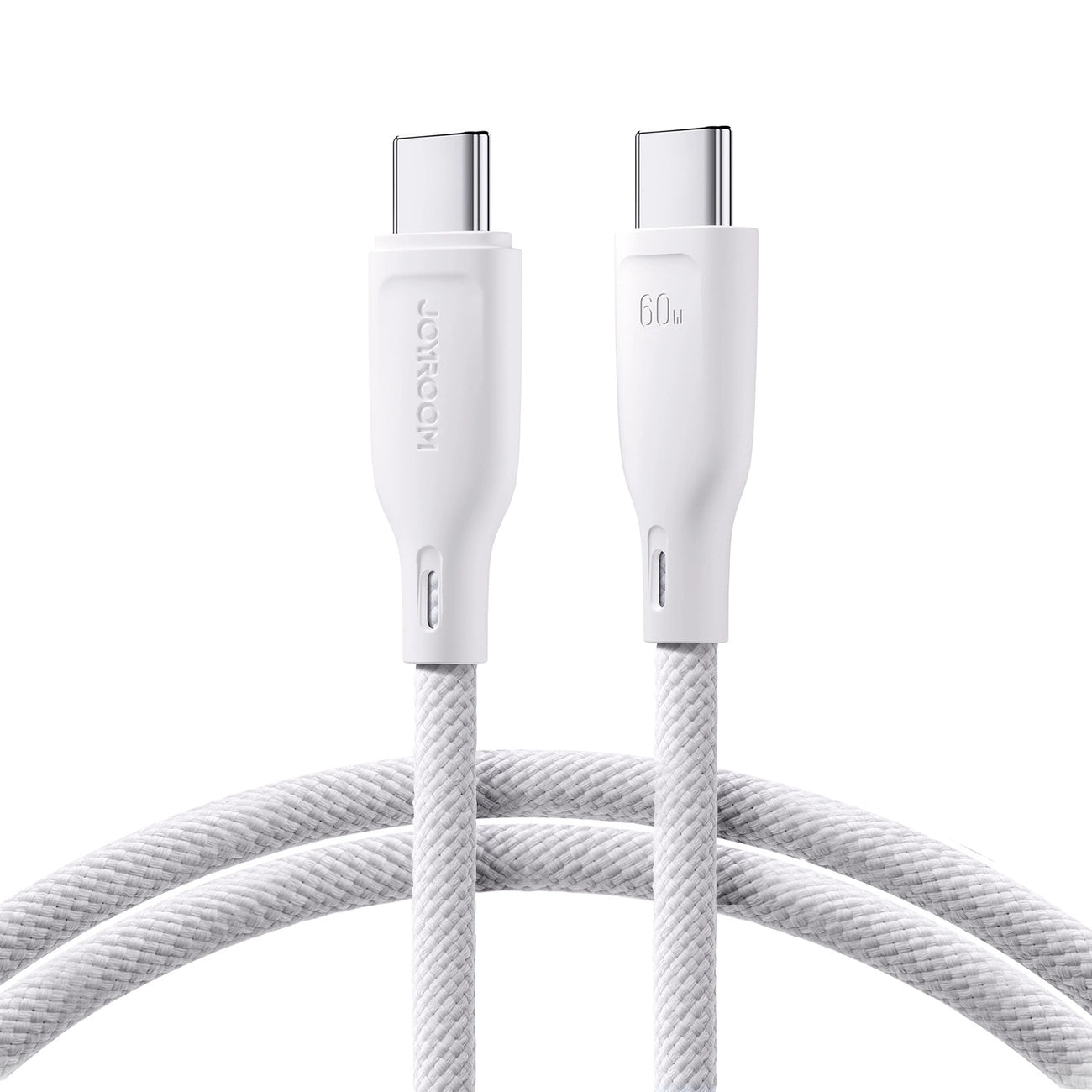 Joyroom 60W USB-C Cable | 1m, White, Fast Charging & Data Sync - MIZO.at