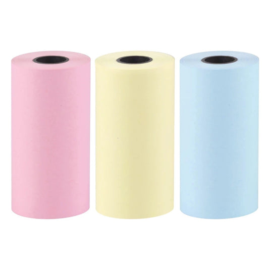 Bunte Thermorollen für HURC9 CAT Mini Drucker | 12 Stück Mix - MIZO.at