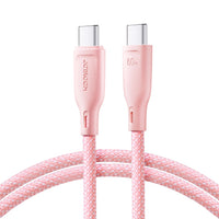 Joyroom 60W USB-C Cable | 1m, Pink, Fast Charging & Data Sync - MIZO.at