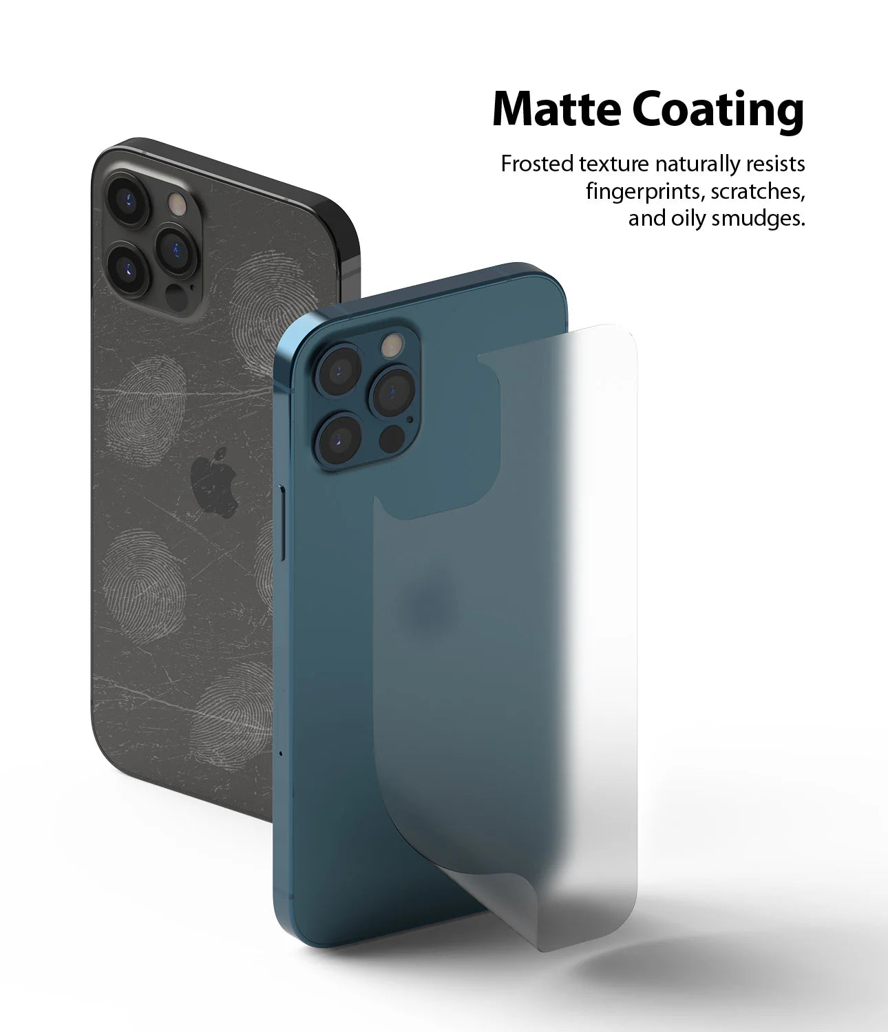 iPhone 12 Pro Max Back Protector | Invisible Defender, Matte Clean - MIZO.at