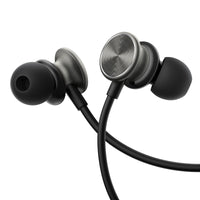 Joyroom Wired In-Ear Headphones | Dark Gray, Comfortable Sound Experience - MIZO.at