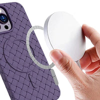 iPhone 15 Pro Max Braided MagSafe Case | Navy Blue, Durable & Stylish - MIZO.at