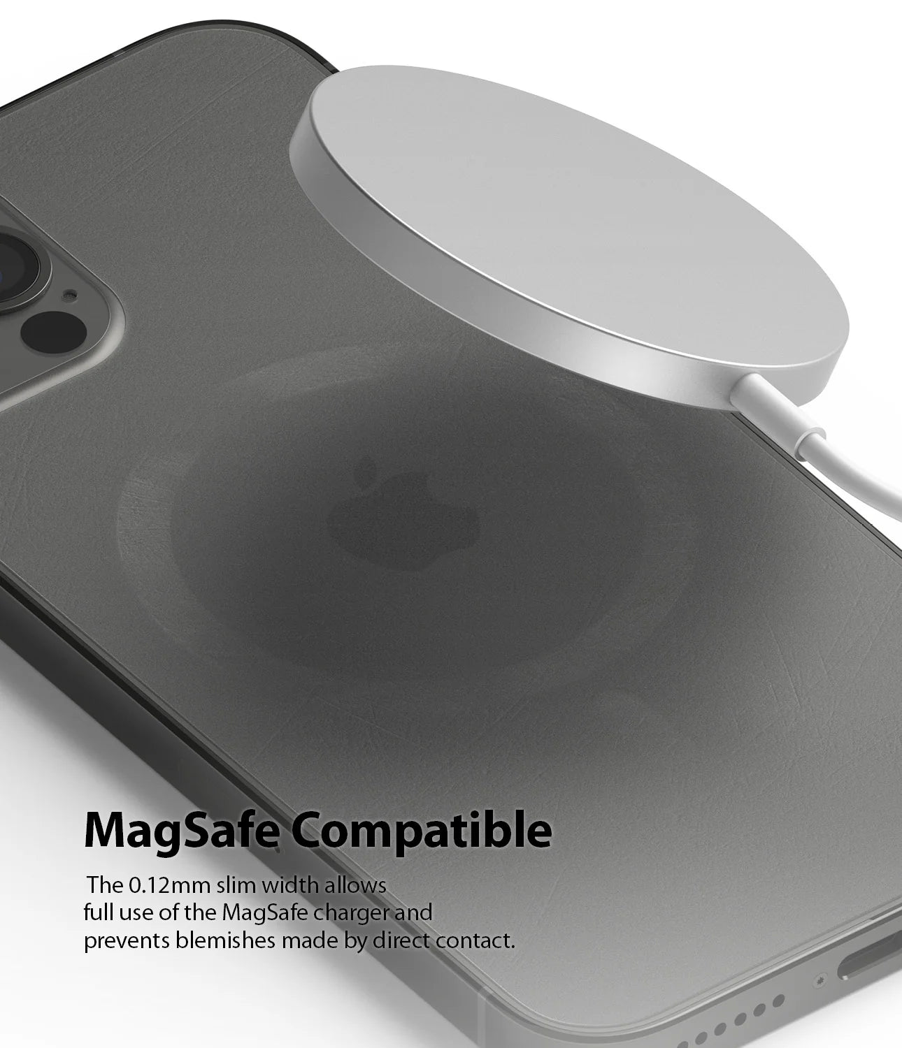 iPhone 12 Pro Max Back Protector | Invisible Defender, Matte Clean - MIZO.at