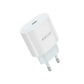 Jellico AK200 USB-C Wandladegerät 20W PD Schnellladung Weiß - MIZO.at