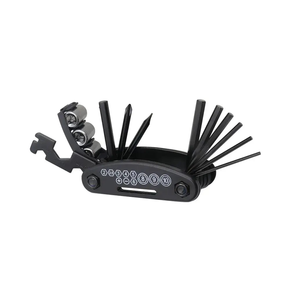 Fahrrad Multitool Werkzeugsatz FSBRK-001 Schwarz - MIZO.at