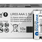 4er Pack everActive Pro AAA LR03 Alkaline Batterien 1,5V - MIZO.at