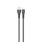 Pavareal USB zu Lightning Kabel – Schwarz Schnellladung Datensync - MIZO.at