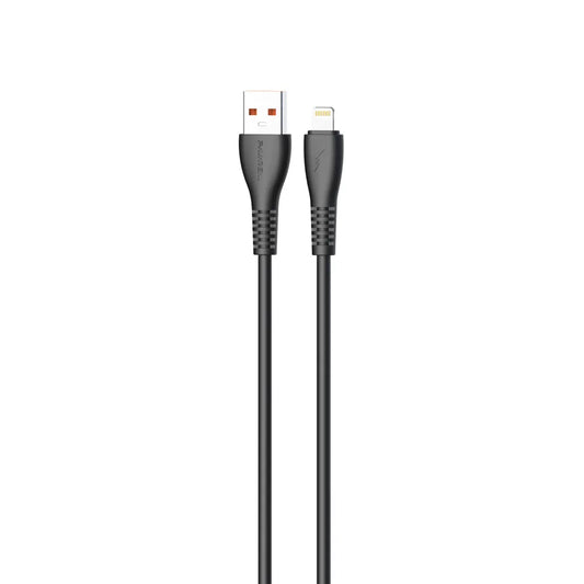 Pavareal USB zu Lightning Kabel – Schwarz Schnellladung Datensync - MIZO.at