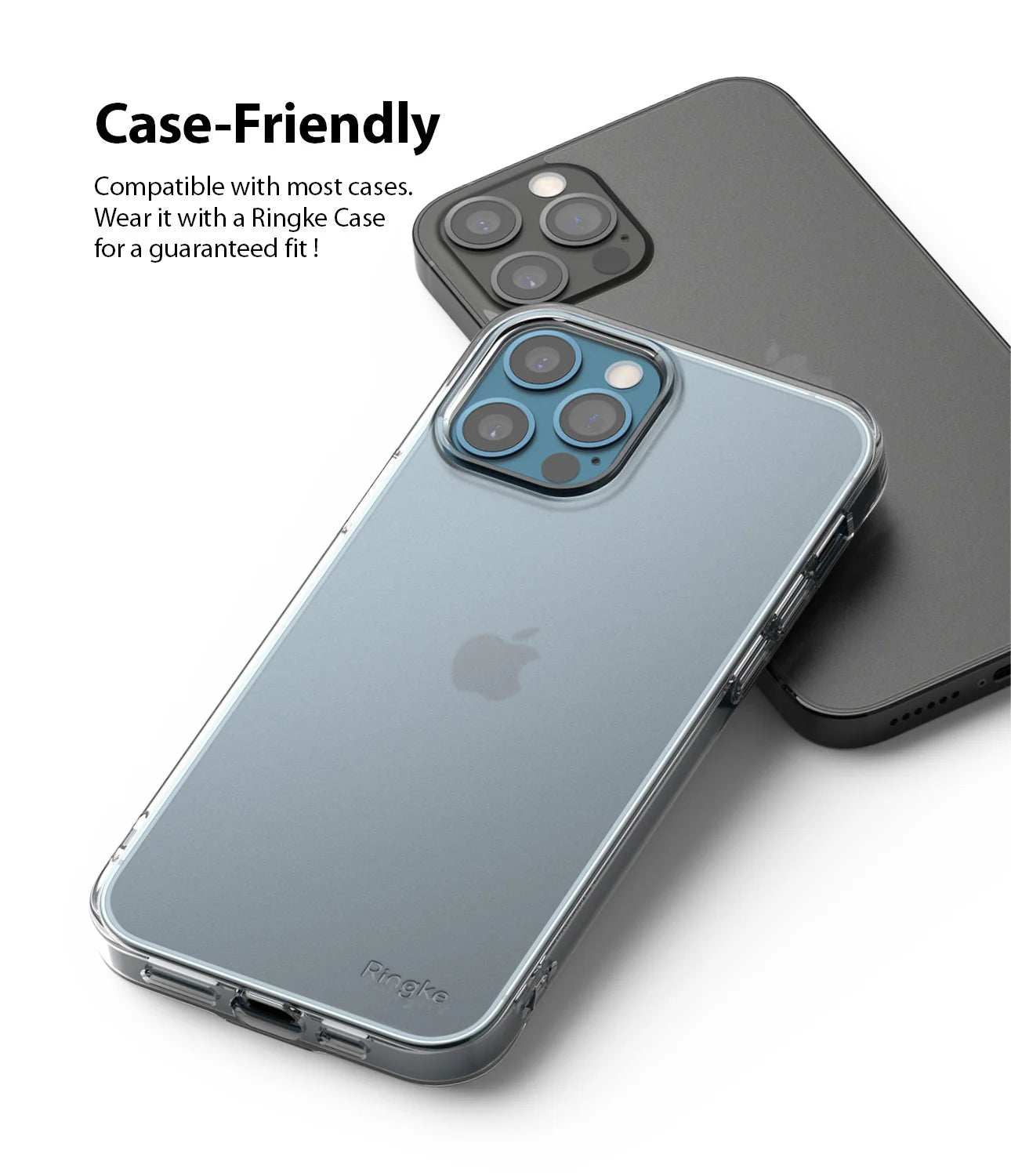 iPhone 12 Pro Max Back Protector | Invisible Defender, Matte Clean - MIZO.at
