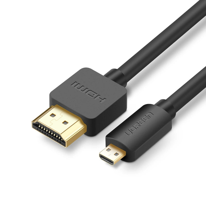 UGREEN Micro HDMI to HDMI Cable 2m | High-Speed Video & Audio Transfer - MIZO.at