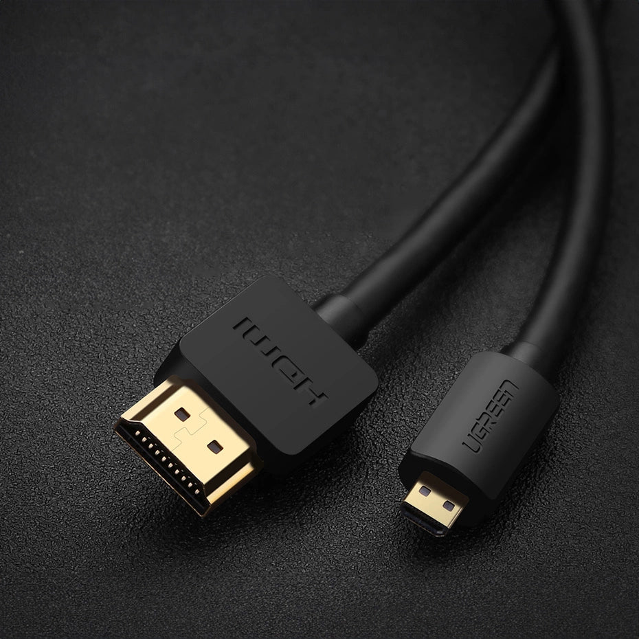 UGREEN Micro HDMI to HDMI Cable 2m | High-Speed Video & Audio Transfer - MIZO.at
