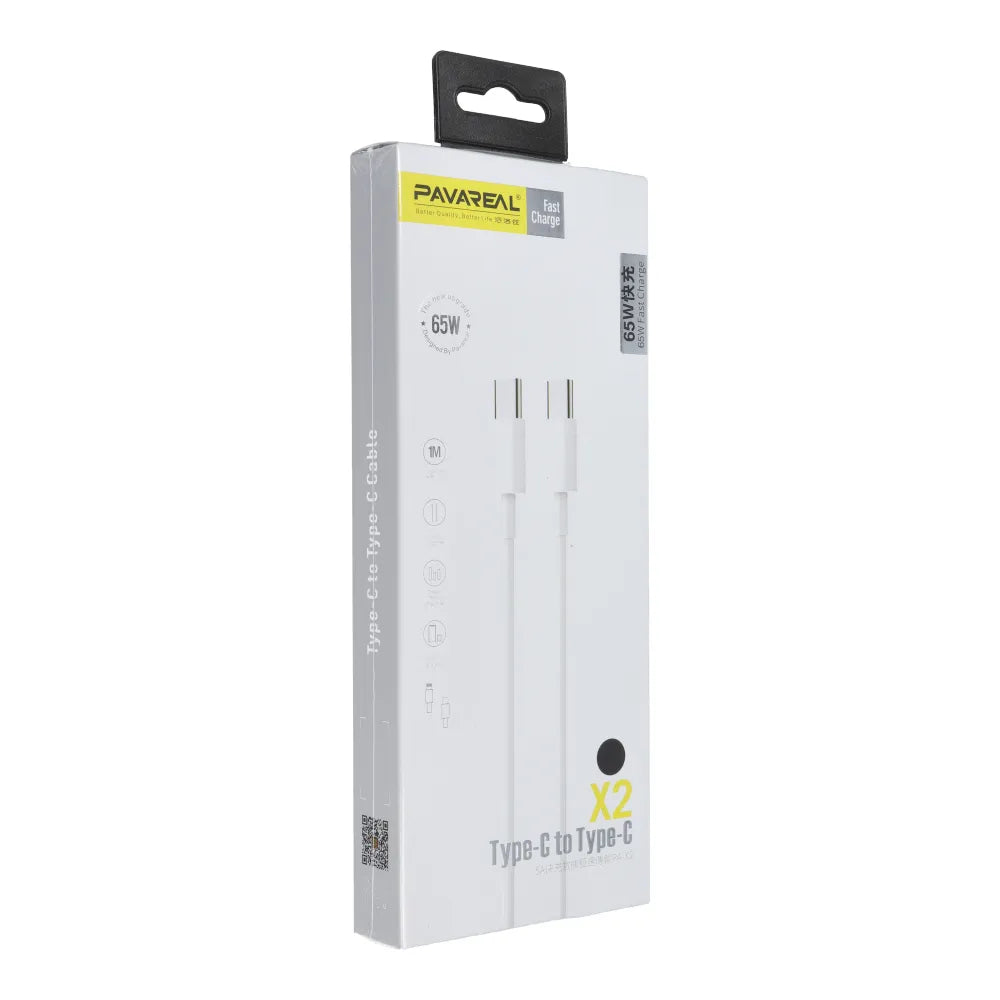 Pavareal Type-C to Type-C Cable | Black - MIZO.at