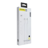 Pavareal Type-C zu Type-C Kabel – Schwarz Schnellladung Datensync - MIZO.at