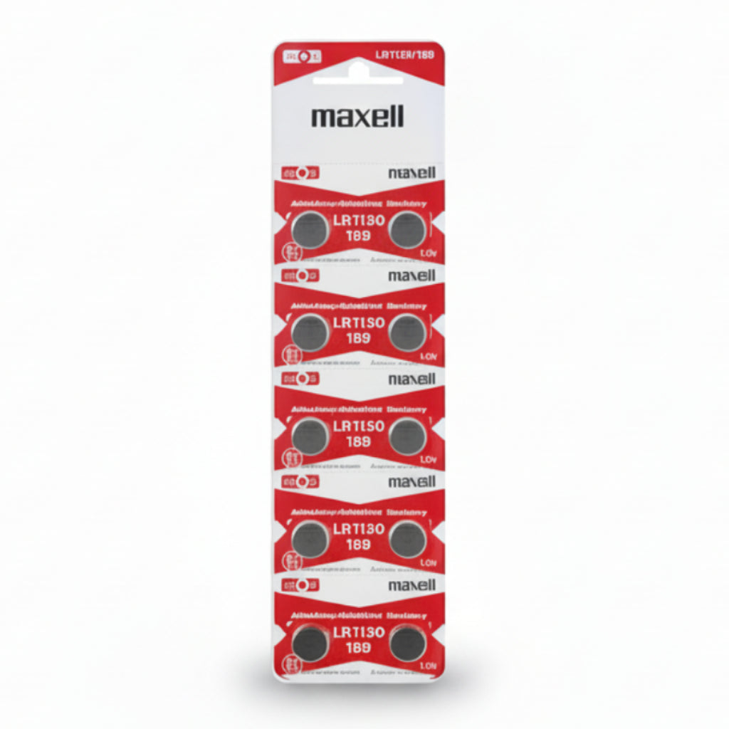 10er Pack Maxell G10 LR1130 Mini Alkaline Batterien - MIZO.at