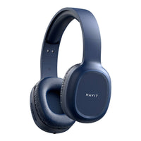Havit H2590BT Pro Wireless Gaming Headphones | Comfort & Sound in Blue - MIZO.at