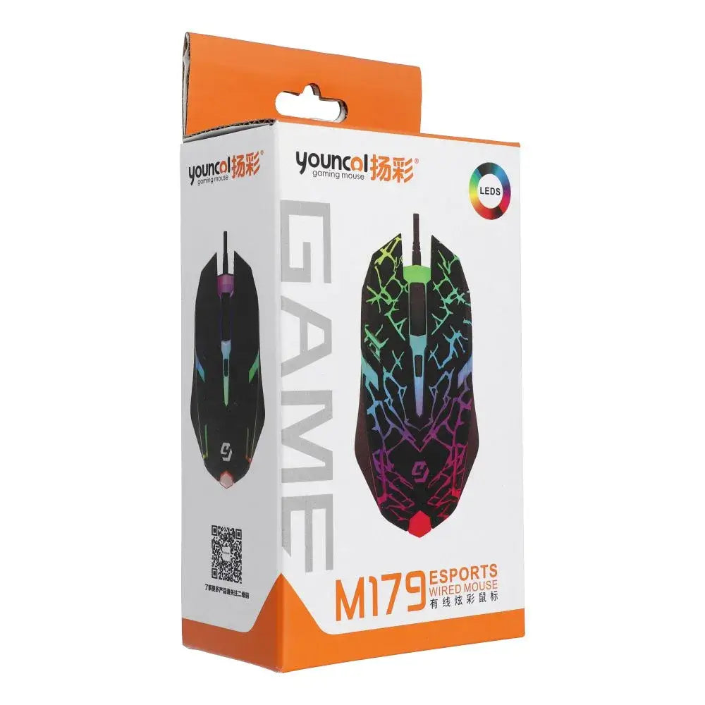Wire Computer Mouse USB A M179B | Ergonomic and Precise Control - MIZO.at