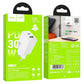 Hoco Ladegerät USB-A + USB-C QC3.0 PD 30W Weiß N71 - MIZO.at
