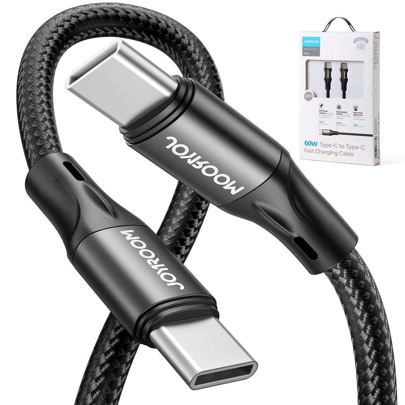 Joyroom USB-C to USB-C Cable | 60W Fast Charging & Data Transfer - MIZO.at