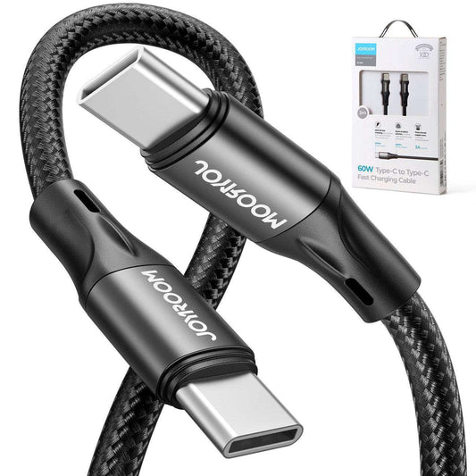 Joyroom USB-C–USB-C Kabel 60W – Schnellladung & Daten - MIZO.at