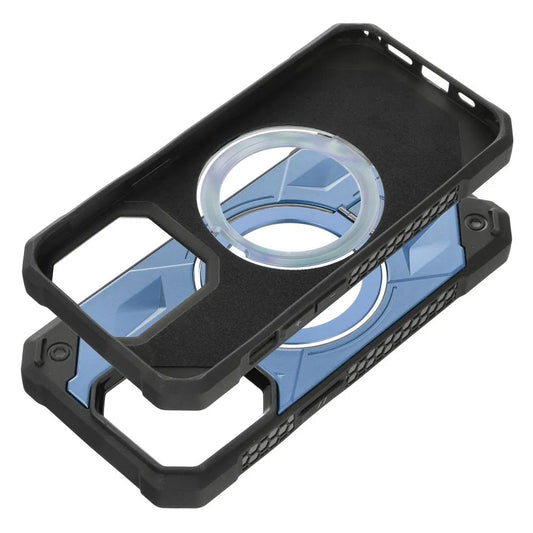 Armor Mag Cover Case iPhone 14 Pro Max – Blau Magnetisch Robust - MIZO.at
