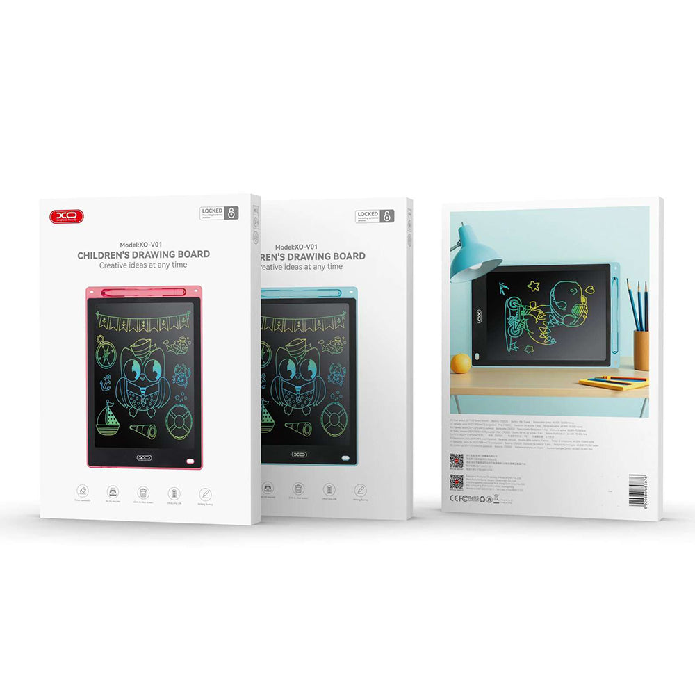 XO LCD Writing Tablet V01 10" | Pink Digital Drawing Pad - MIZO.at