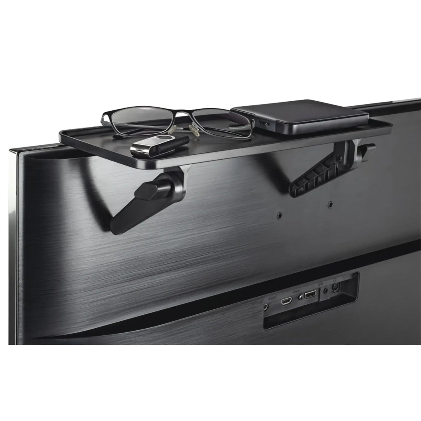 Hama Screen Shelf 30x12.7cm | TV & Monitor Organizer – Black - MIZO.at