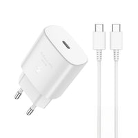 JELLICO EU25 Wall Charger 25W PD + USB-C Cable White - MIZO.at