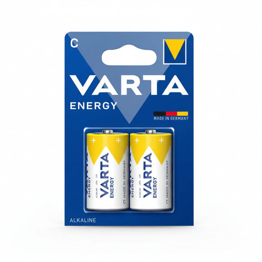 2er Pack Varta ENERGY Value Pack LR14/C Alkaline Batterie - MIZO.at
