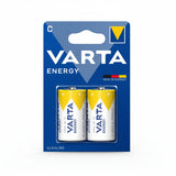 2er Pack Varta ENERGY Value Pack LR14/C Alkaline Batterie - MIZO.at