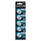 everActive CR2032 Lithium Batterien 5er Pack – 3,0V Knopfzellen - MIZO.at