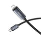 HOCO X112 Ladekabel Type-C auf Lightning 27W mit Watt-Display – 1m - MIZO.at