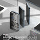 iPhone 14 Plus & iPhone 13 Pro Max Datenschutz Panzerglas – 9H Anti-Spy Blickschutz - MIZO.at