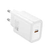 HOCO 30W USB-C Wandladegerät N62 Weiß – Power Delivery Schnellladung - MIZO.at