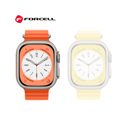 Forcell Strap for Apple Watch | 42-49mm Orange - MIZO.at