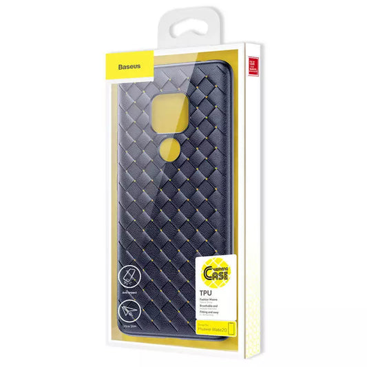 Baseus Huawei Mate 20 Case BV Weaving – Blau Design Elegant - MIZO.at