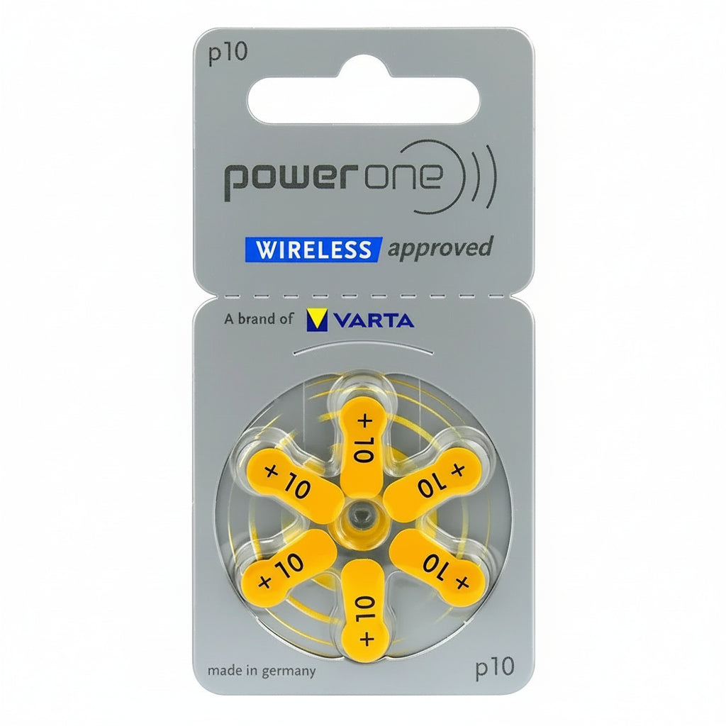 Power One Varta 10 Batteries 6er Pack Made in Germany - MIZO.at