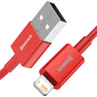 Lightning Fast Charging Cable 2.4A | 1M Red - MIZO.at