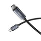 HOCO X112 Ladekabel Type-C auf Type-C 60W mit Watt-Display – 1m - MIZO.at