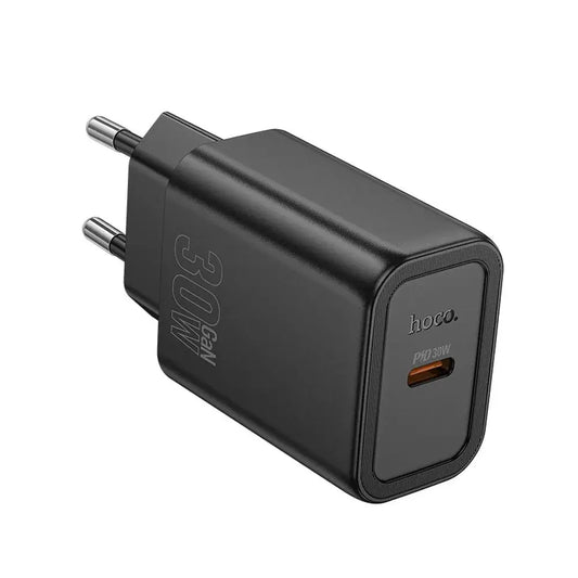 HOCO Wall Charger Type C PD QC 30W N62 Black - MIZO.at